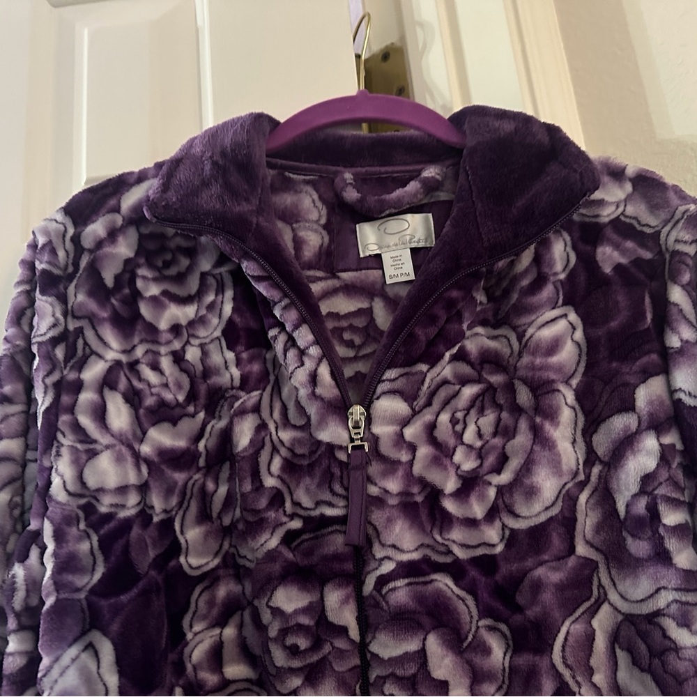 Oscar de la Renta ROBE 💜 S/M. P/M - Picture 4 of 11